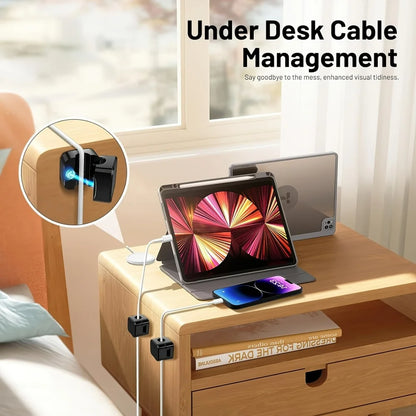 Organizer Adjustable Magnetic Cable Clips Cable Cord Holder