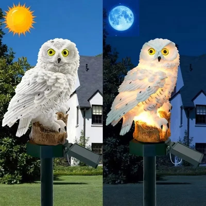Led Solar Lamp Owl Animal Solar Garden Lights Solar Powered