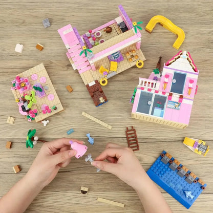 Friends City Tree House Summer Holiday Villa Castle For Kid