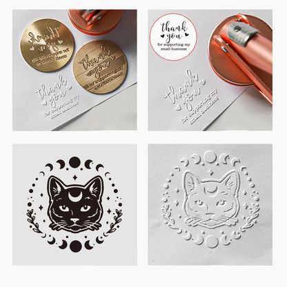 Embosser Stamp LOGO Customized Private Seals
