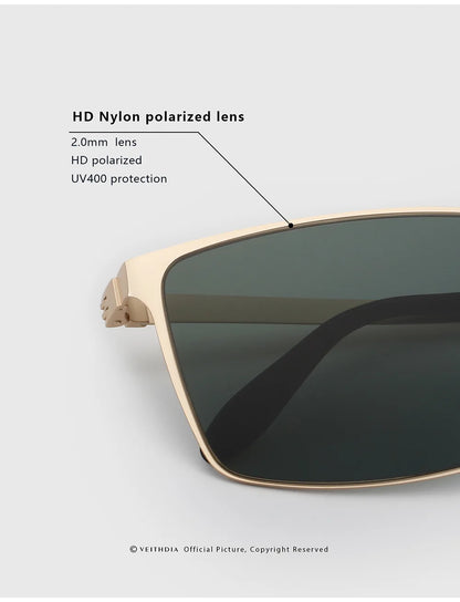 VEITHDIA High-definition Nylon Lens Polarized UV400 Eyeglasses