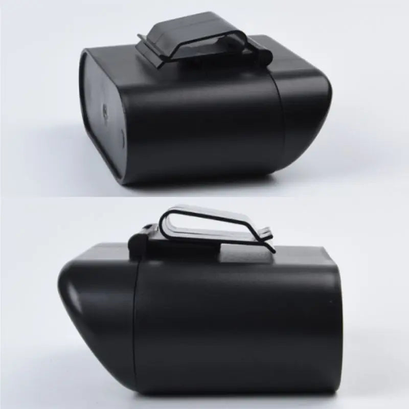 Car Trash Bin Kit Black Square Pressing With Lid