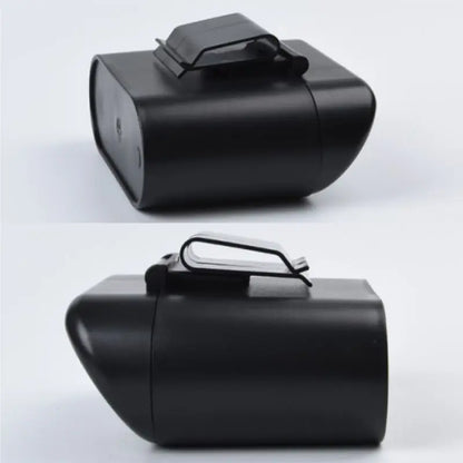 Car Trash Bin Kit Black Square Pressing With Lid