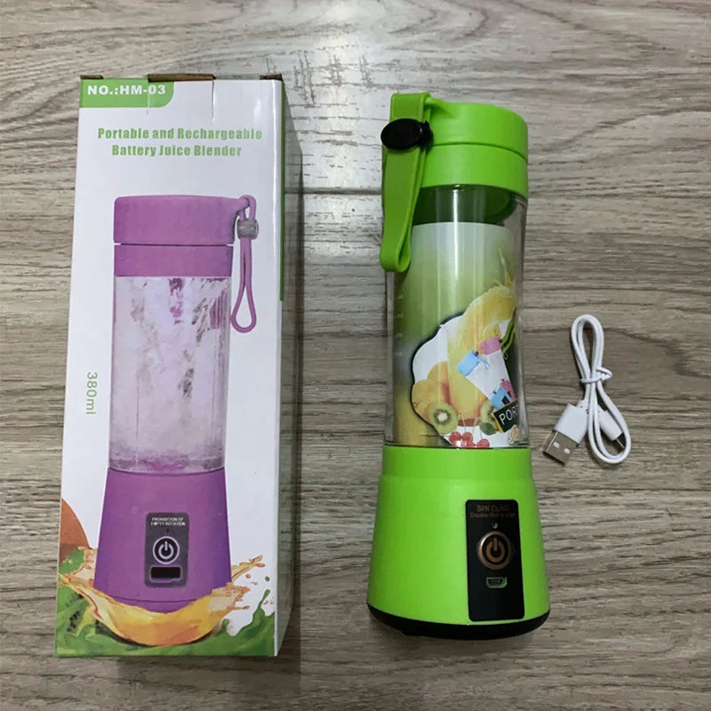 380ml household juice mixer mini electric juicer