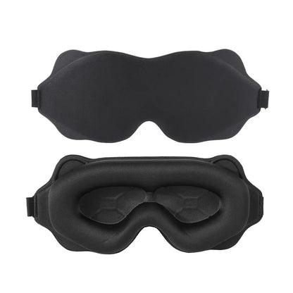 Sleep Eye Mask Weighted for Side Sleeper Men Women 3D Contoured Sleeping Mask