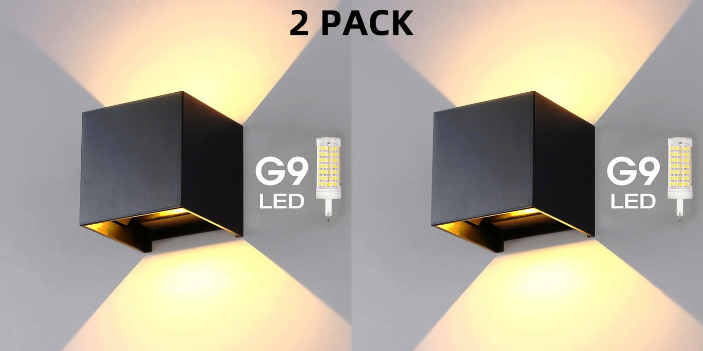 Modern LED Wall Lamp Waterproof IP65 Aluminum LED Wall Light