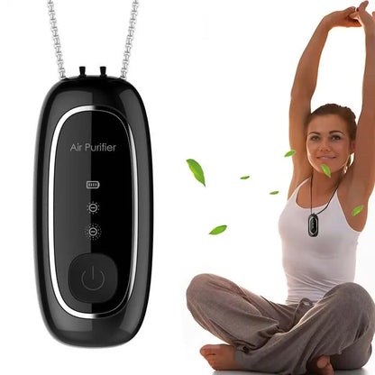 Mini Wearable Necklace  Portable Air Purifier