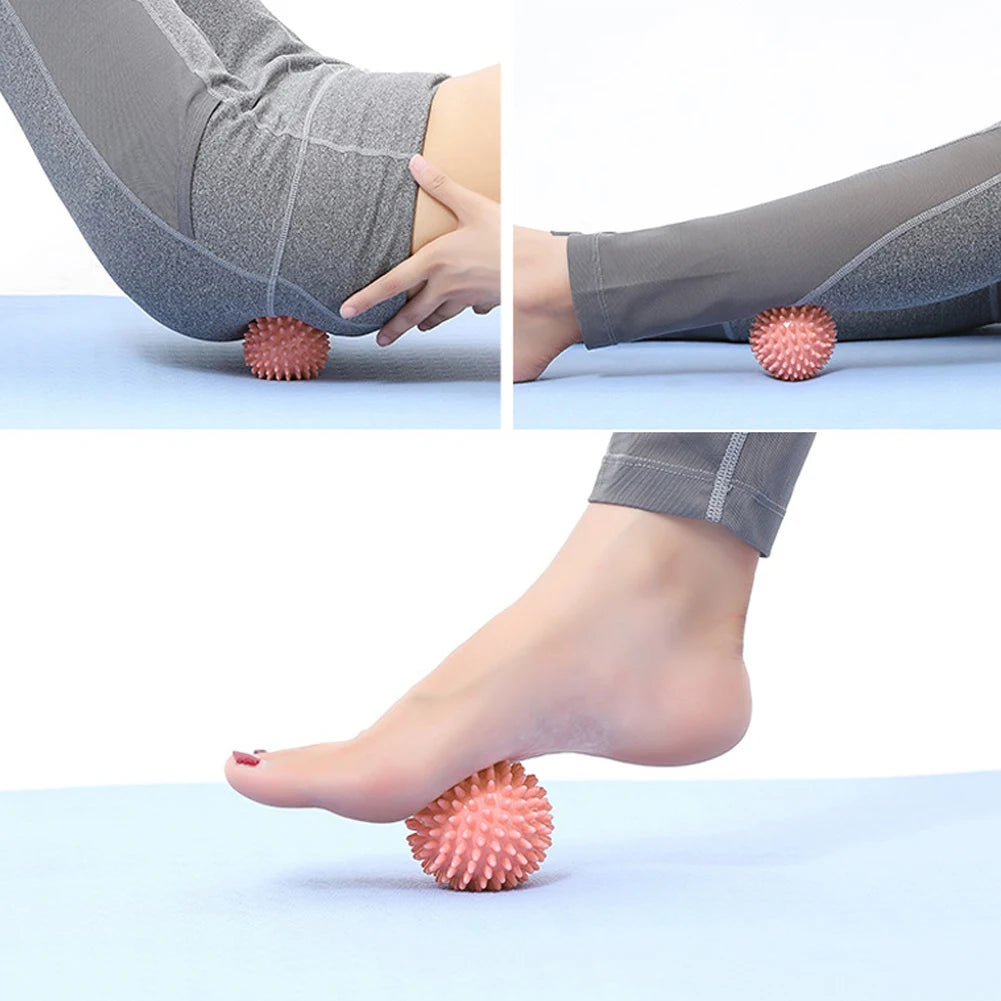 Foot Massage Ball With Spikes Pilates Yoga Sports Fitness