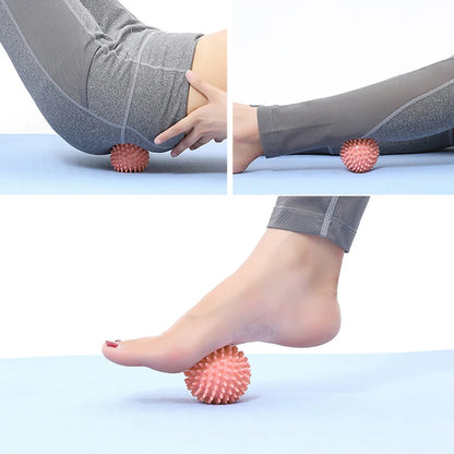 Foot Massage Ball With Spikes Pilates Yoga Sports Fitness