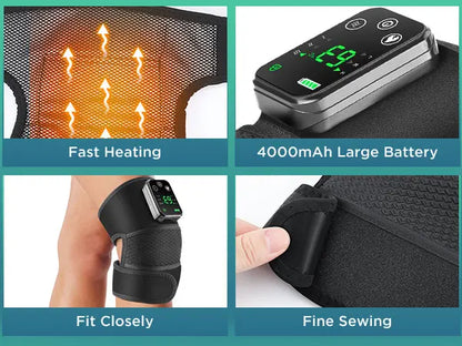 3-in-1 Heated Vibration Knee Massager