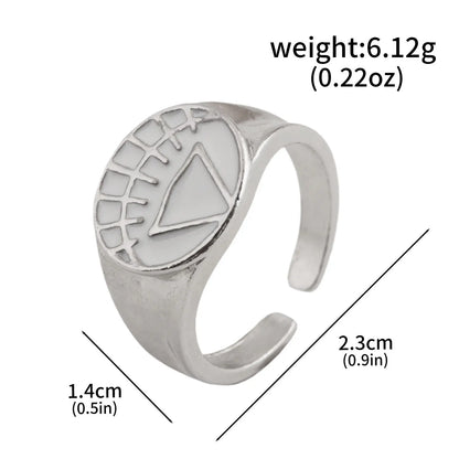 New Fashion Movie ring For Women Men Adjustable Open Cuff