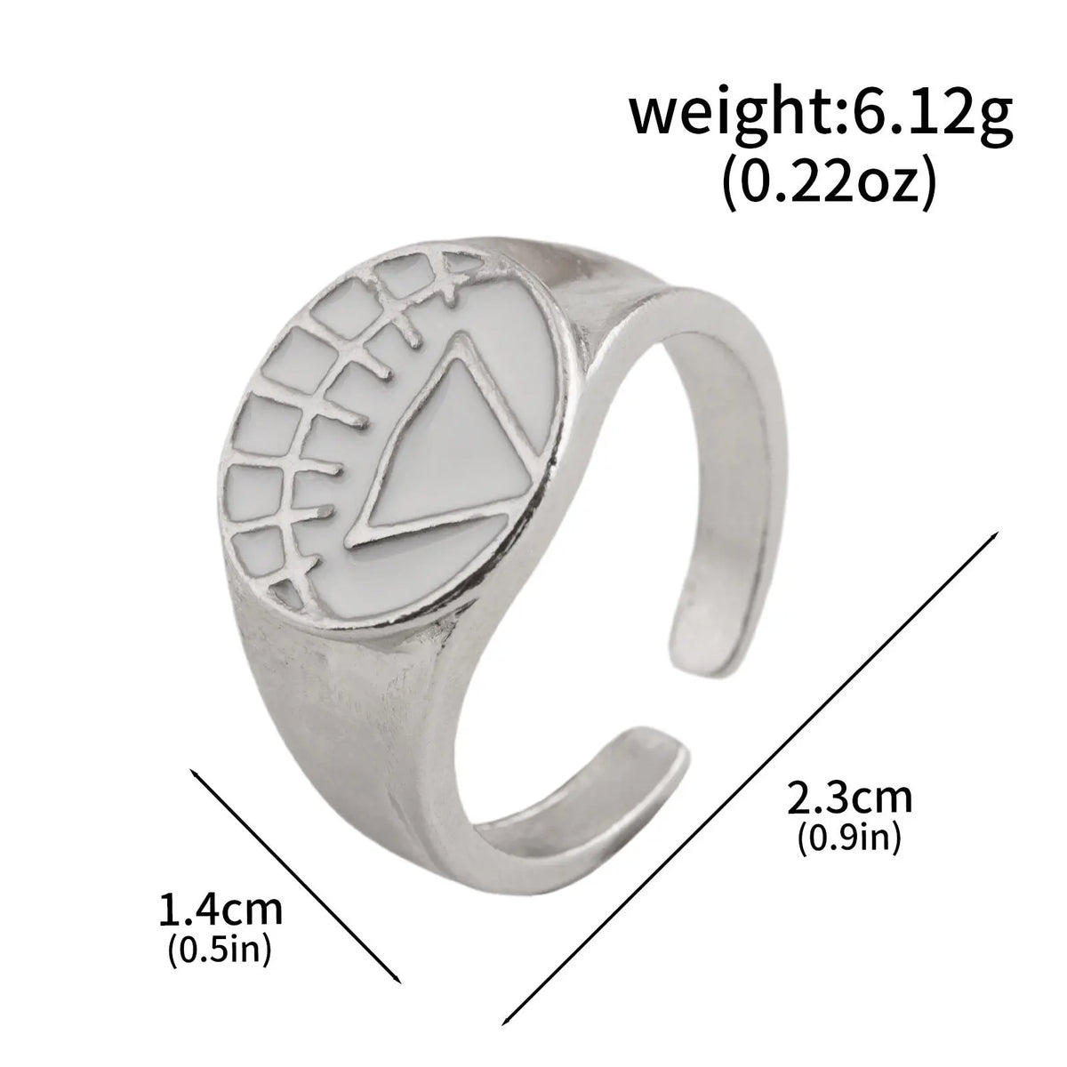 New Fashion Movie ring For Women Men Adjustable Open Cuff