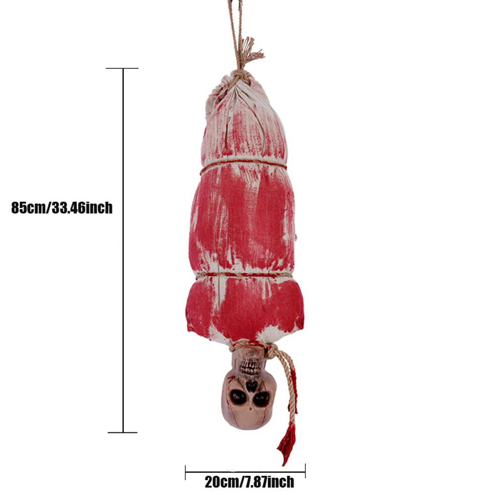 Halloween Decoration Hanging Pumpkin Head Scream