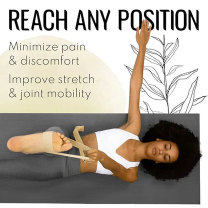 Adjustable Non Slip Strap, Suitable for Yoga Pilates