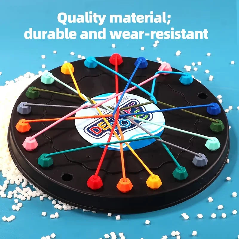 Rope Unraveling Challenge A Board Game for Kids