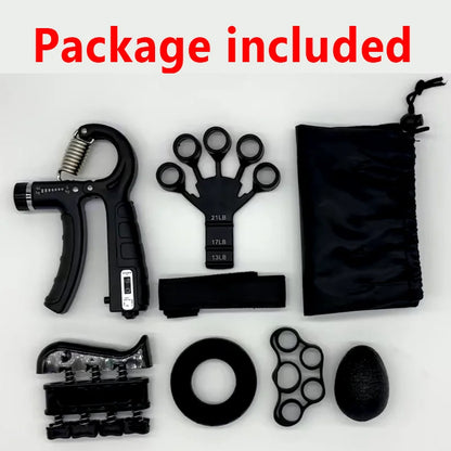 Grip Strength Trainer Set Wiht Finger Trainer Hand Grip