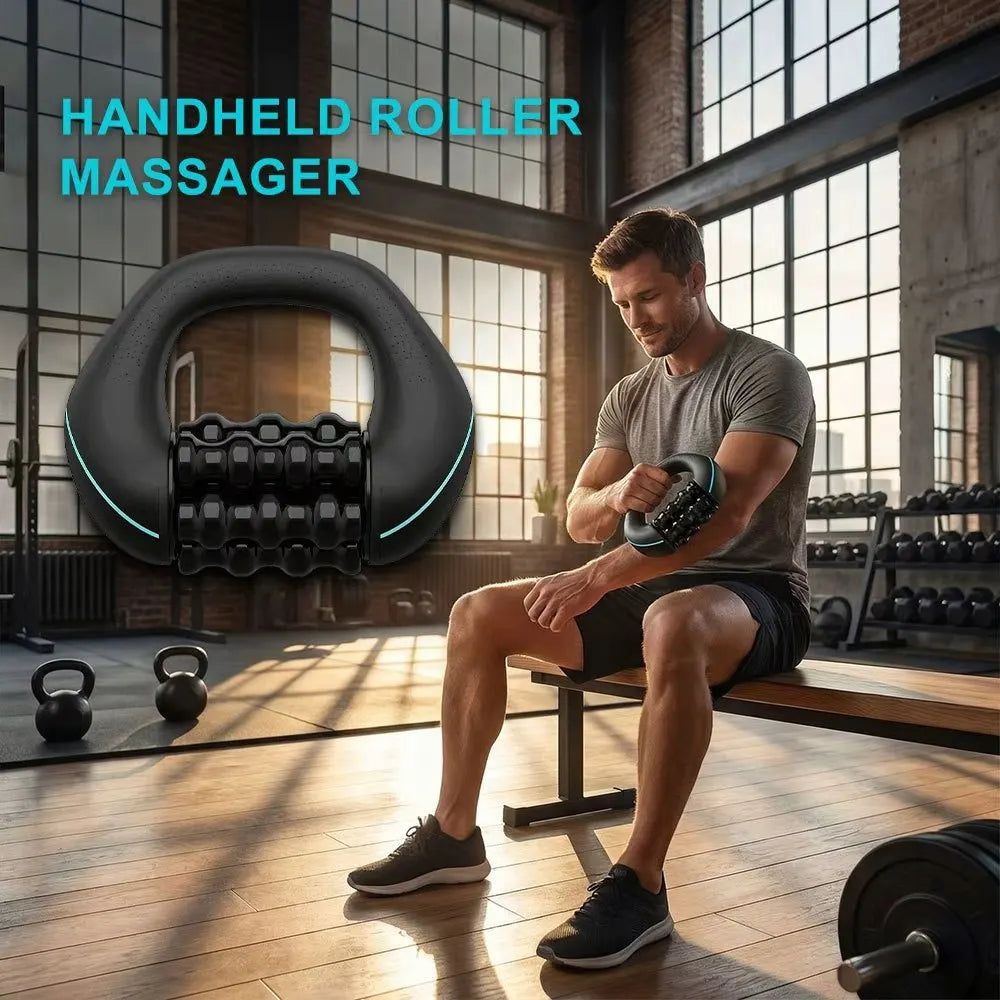 Vibrating Handheld Massage Roller Adjustable Speed