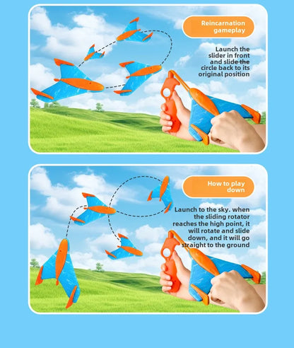 Children's Catapult Foam Aircraft Toys Safety EVA Boomerang