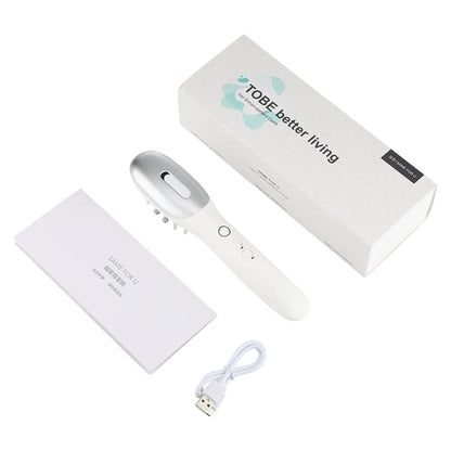 Electric EMS Scalp Massager Comb LED Light Hair Growth