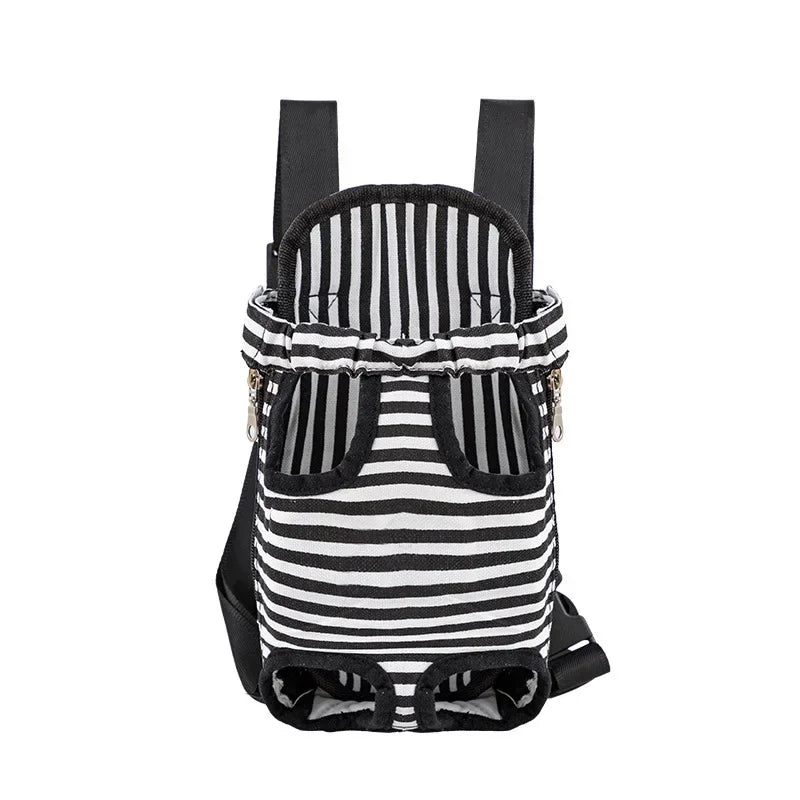 Adjustable Cat Carrier Bag Pet Double Shoulder Backpack