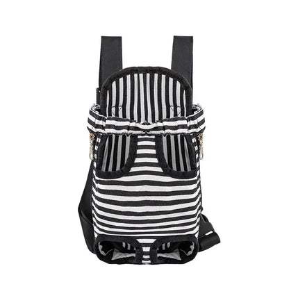 Adjustable Cat Carrier Bag Pet Double Shoulder Backpack