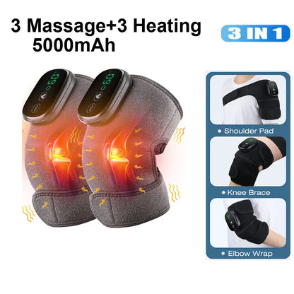 Electric Heating Knee Massager Joint Knee Leg Pad