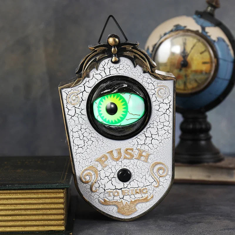 Halloween Decoration LED Hanging One-Eyed Doorbell