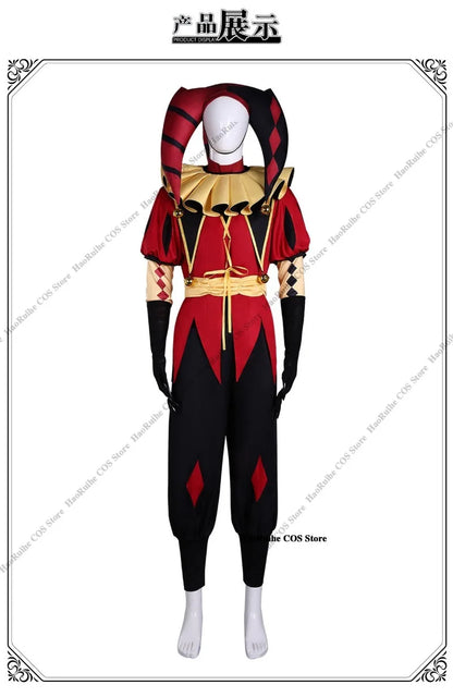 Hot The Freak Circus Pierrot Jester Harlequin Cosplay