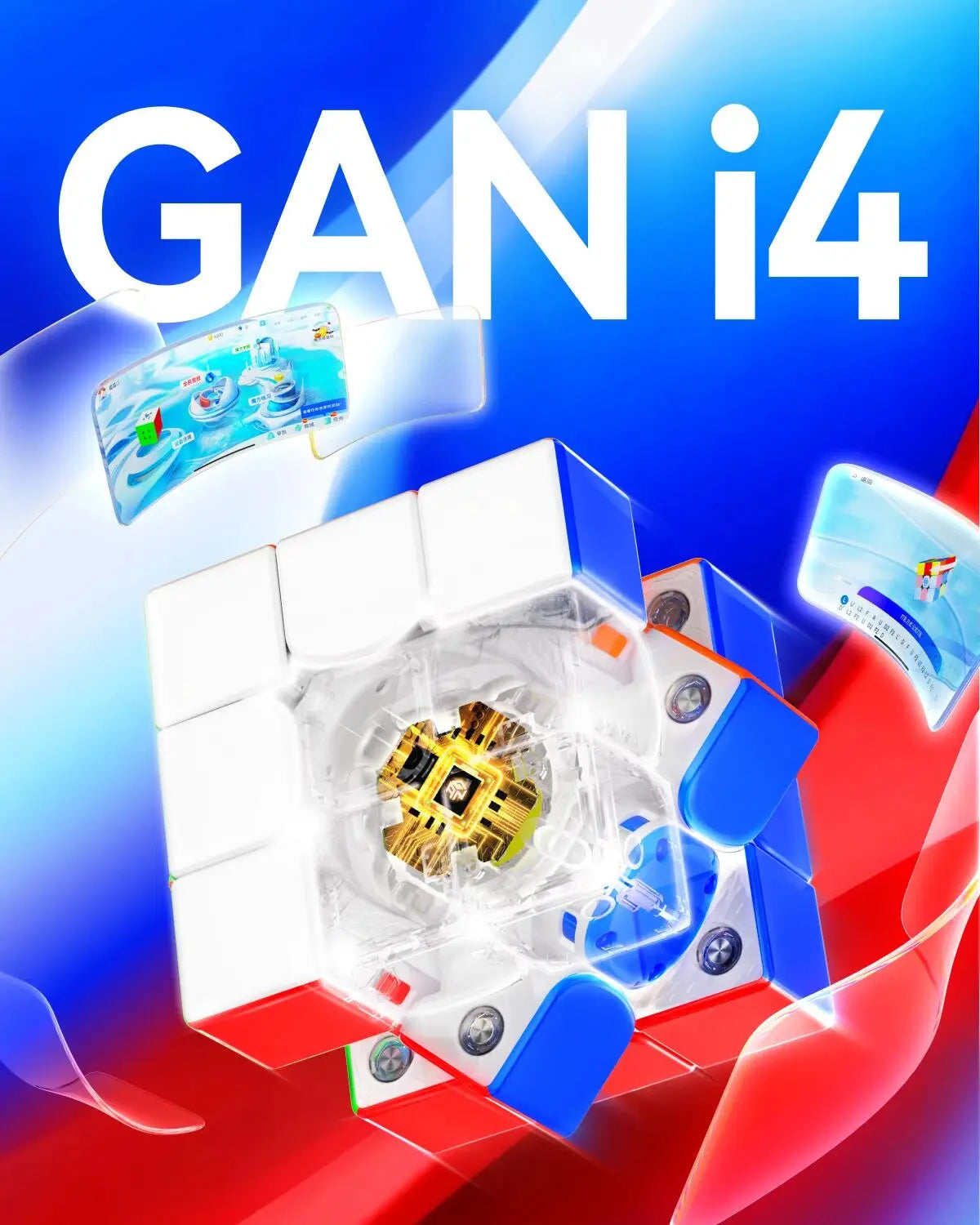 GAN i4 Ai Smart Maglev Magnetic 3x3 Magic Cube