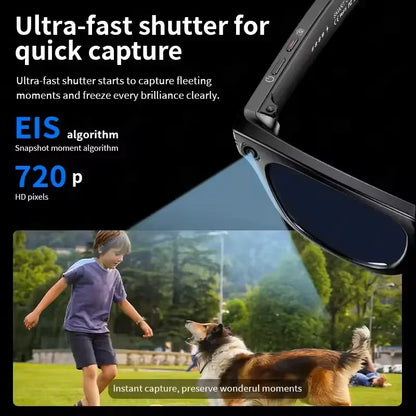 New Upgrade smart glasses With Camera Video Recording AI