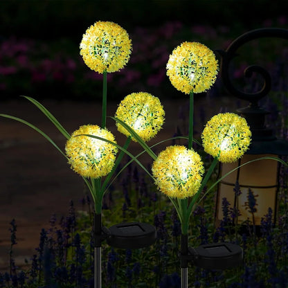 LED dandelion outdoor ground mounted light