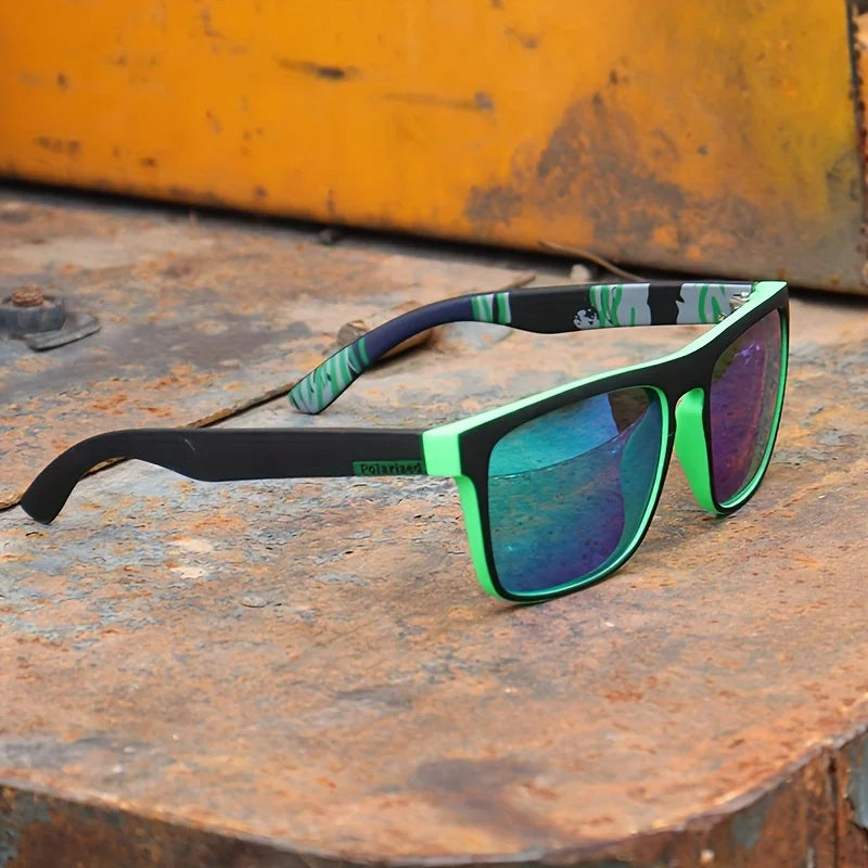Fashion Vintage Square Polarized Sunglasses Men Women