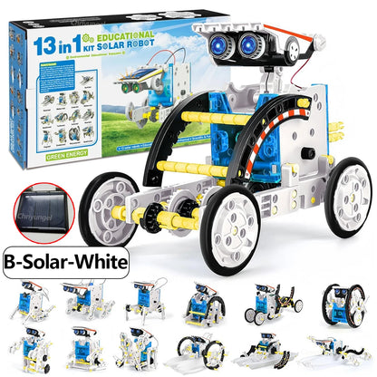 12-in-1 STEM Robot Building Kit Toys DIY Engineering Construction