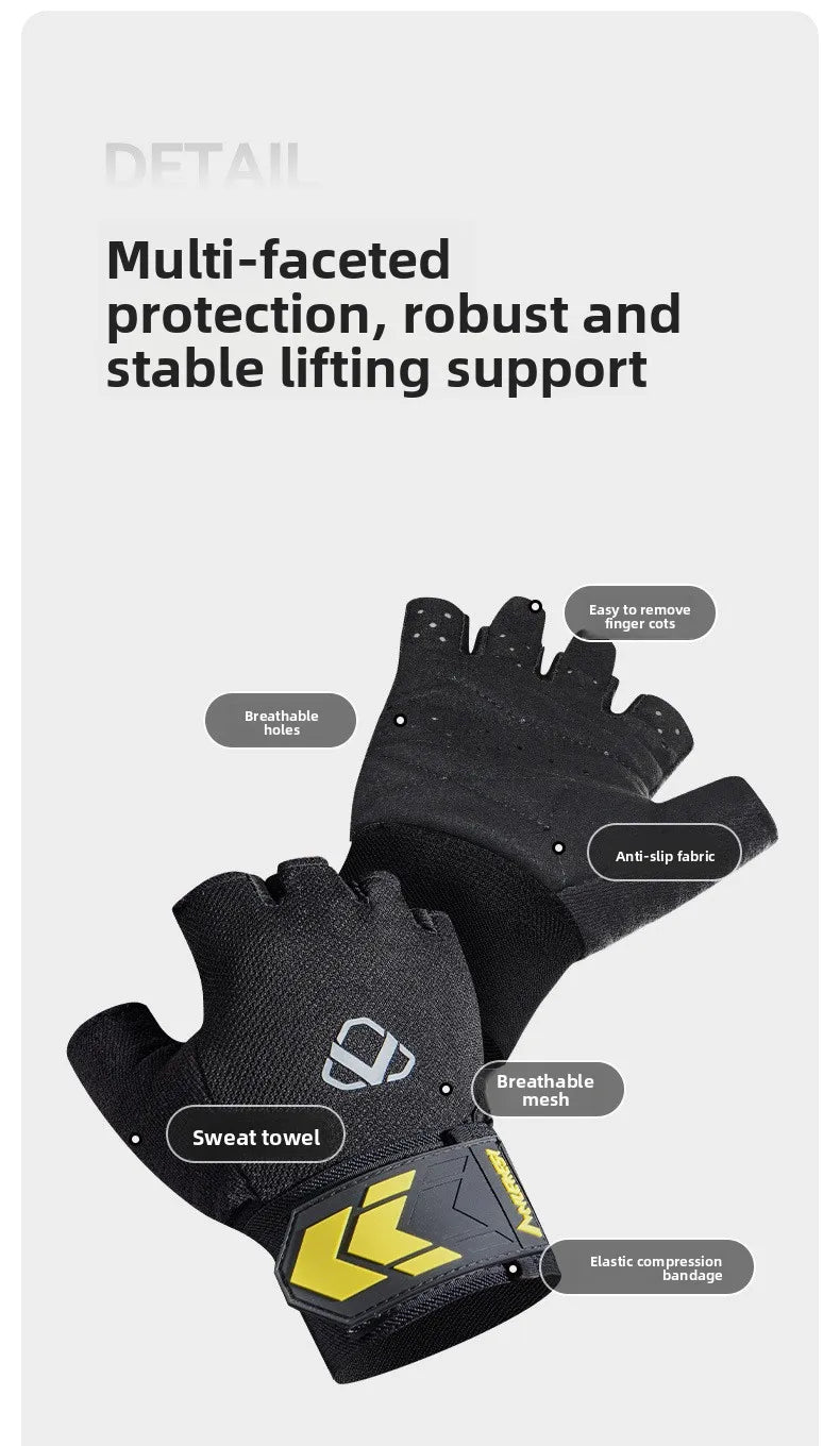 Outdoor Sport Gloves for Men Women Wrist Guard Fitness