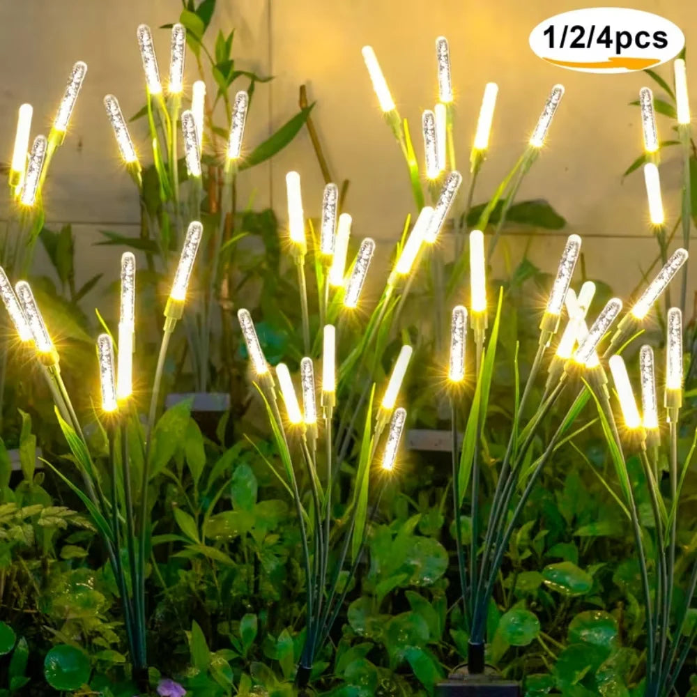 Outdoor Solar Reed Lights Waterproof Bubble Stake Lights