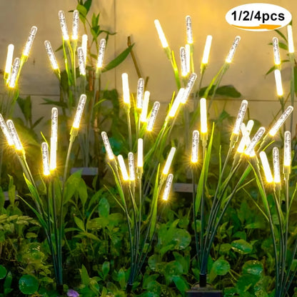 Outdoor Solar Reed Lights Waterproof Bubble Stake Lights