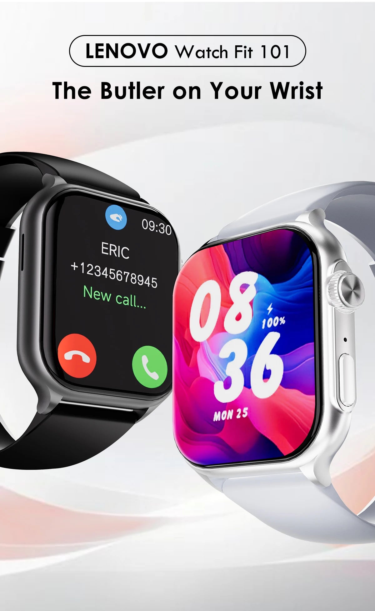 Original Lenovo Smart Watches Sports Fitness Watch Heart Rate