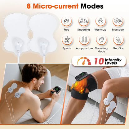 Electric Heating Knee Wrap with 5 Modes Muscle Relaxation