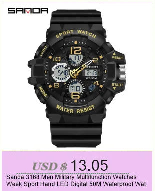 Simple Luxury Student Quartz Watch Clock Gift Outdoor