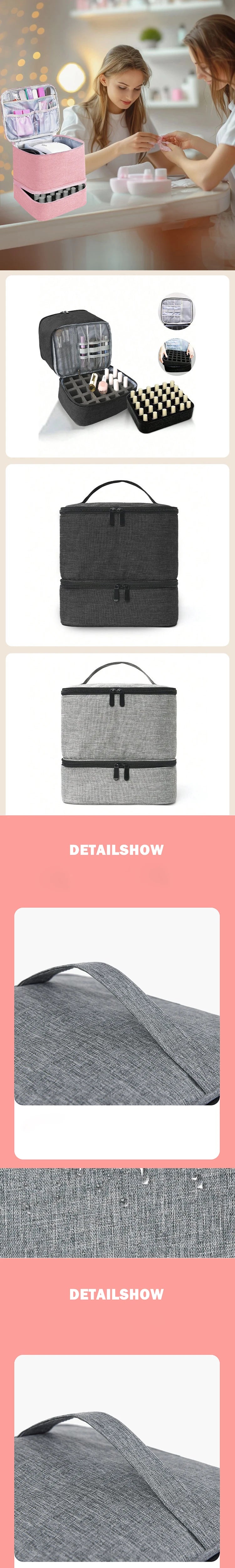 Nail Polish Storage Bag Essential Oil Bag Portable Organizer