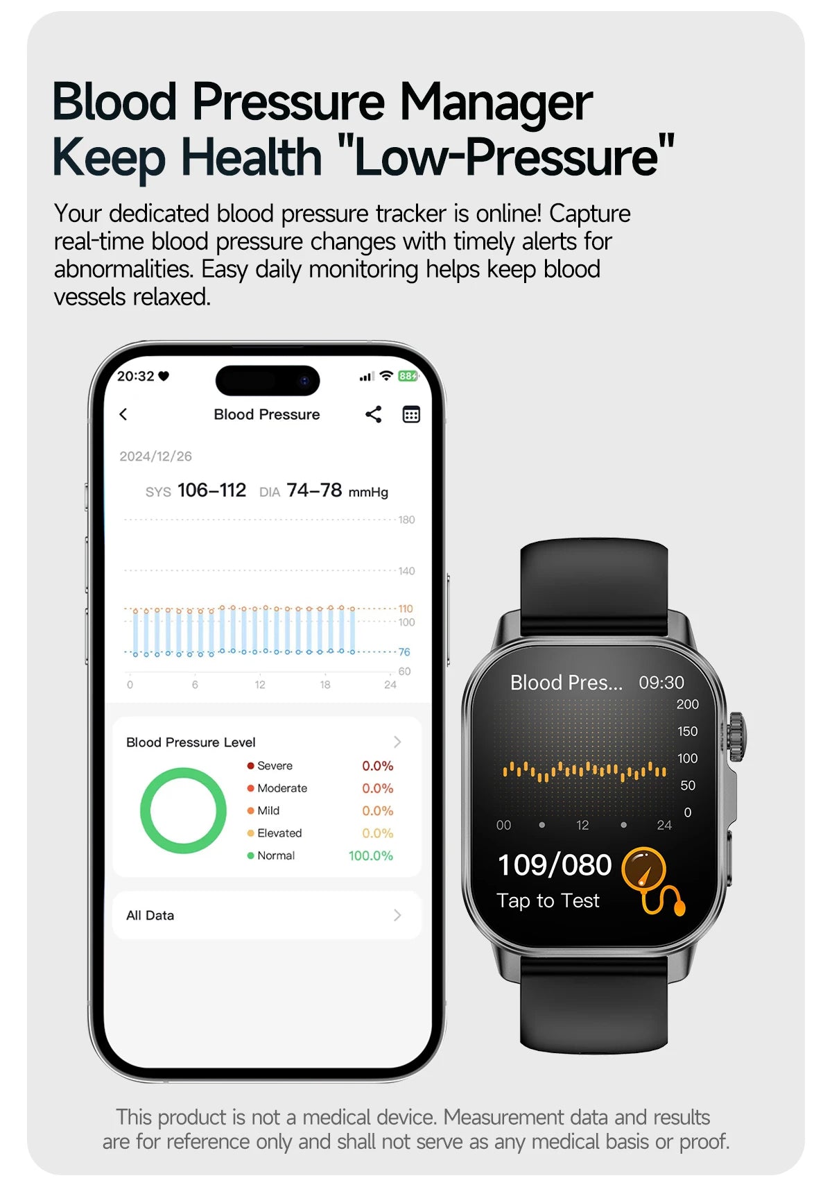 New ECG+PPG Smart Healthy Diagnosis Surveillance For Men