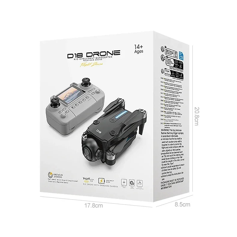 Lenovo D18 Drone 8K Aerial HD Dual-Camera Intelligent Obstacle