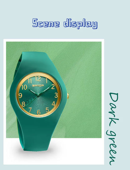 Simple Luxury Student Quartz Watch Clock Gift Outdoor