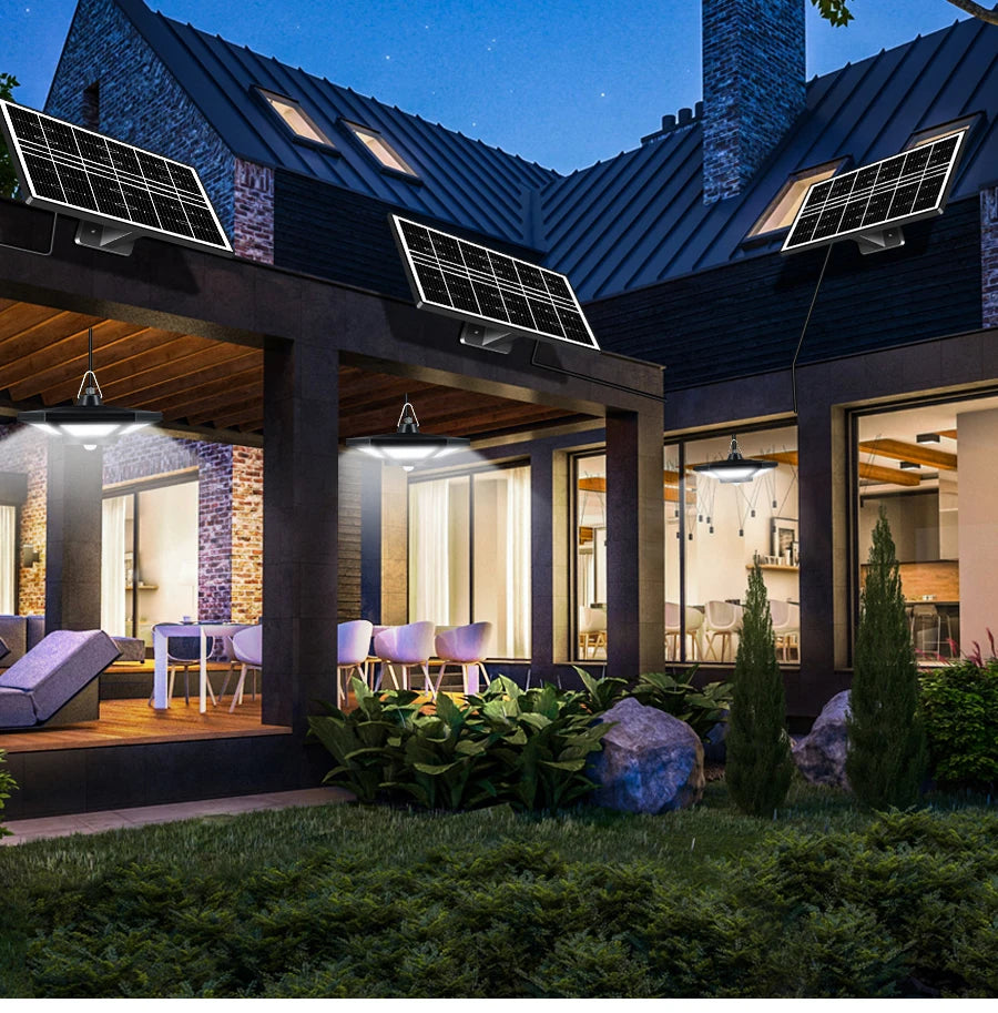 Solar Shed Light Solar Pendant Light Indoor Outdoor