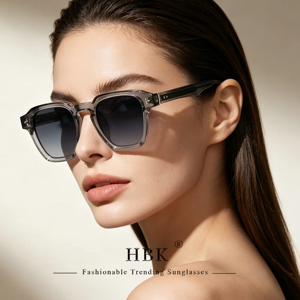 HBK Fashion Punk Sunglasses for men Classic Square