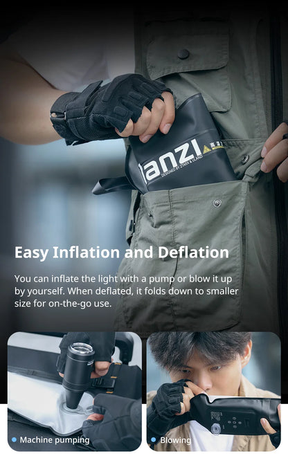 Portable Air Tube Light 12W Bi-color Fill Light