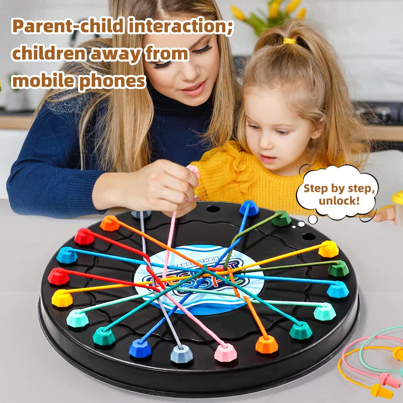 New Rope Breaking Battle Challenge Puzzle Toy Knot Toy