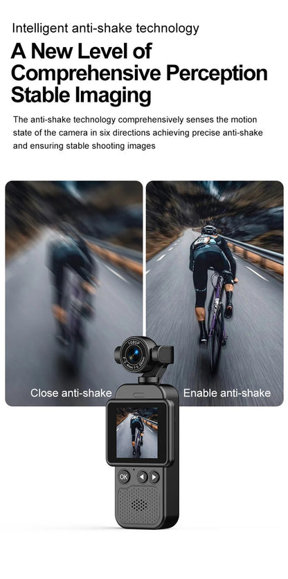 Lenovo 360° Handheld Chest Mount Action Cam 1080P HD