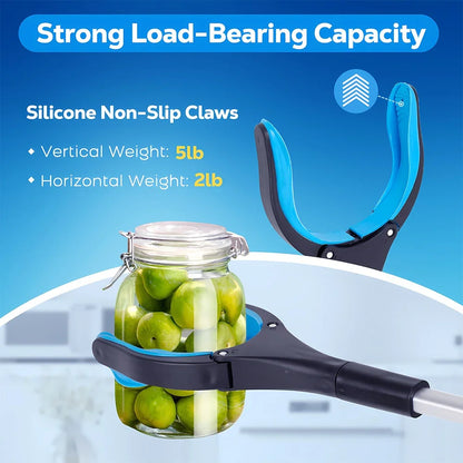 Extra Long Grabber Reacher with 360°Rotating Jaw