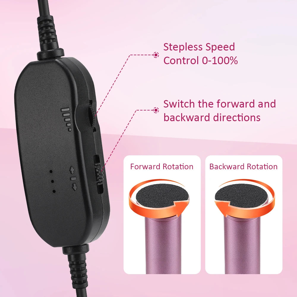 Electric Foot Callus Remover Foot Care File Heels